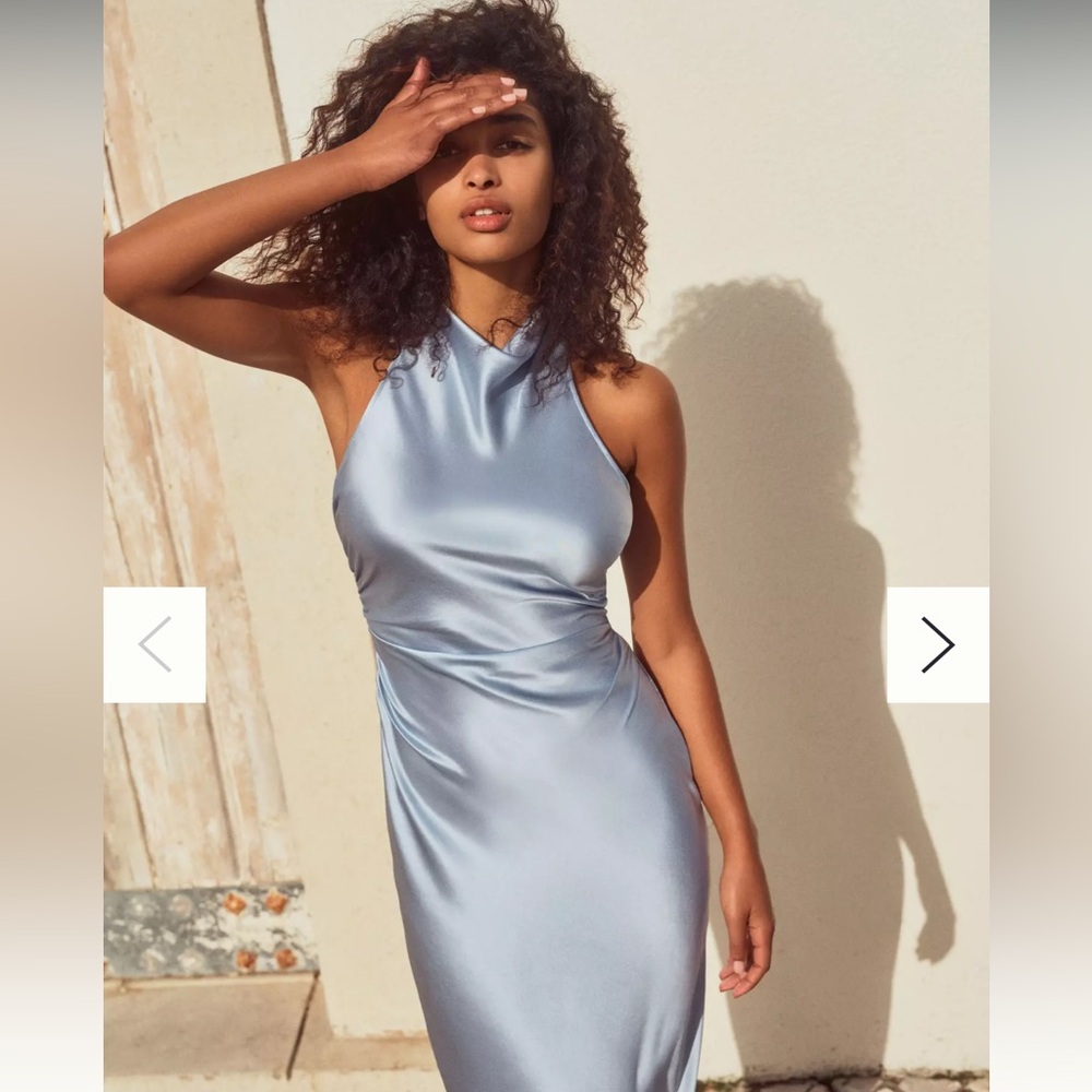LAST 1 NWT Reformation Cassette Silk Dress US8 new with tag